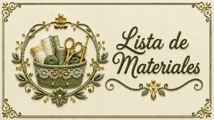 Lista de materiales